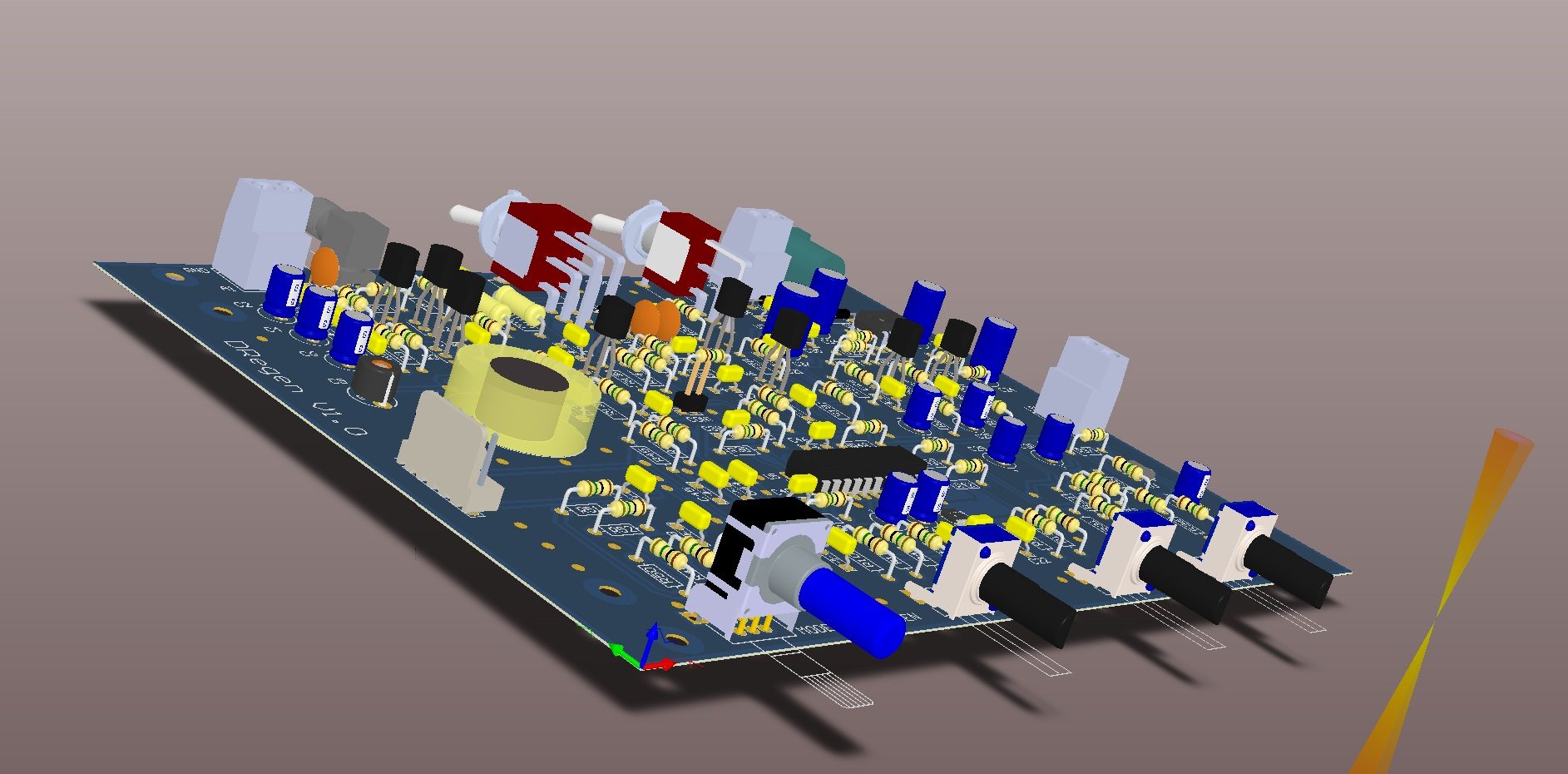 Micro PLC — placă electronică de comandă proiectată de Elcost Company srl
